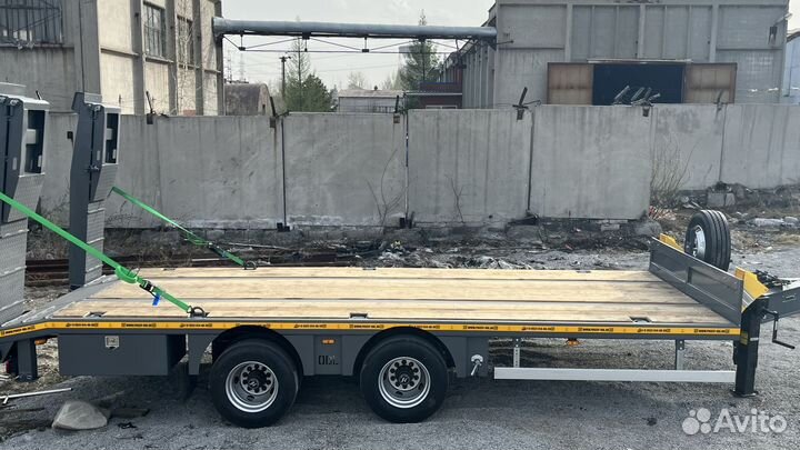 Прицеп трал (тяжеловоз) Авиком 8871Т-04 никзорамный, 2023