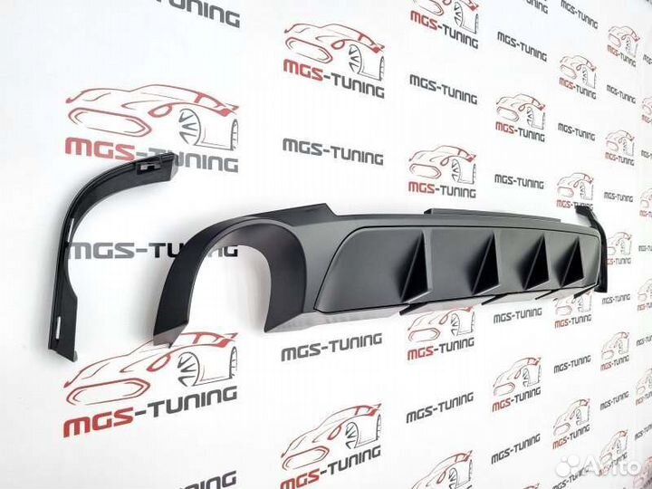 Диффузор Ford Mustang Rock style 2012-2014