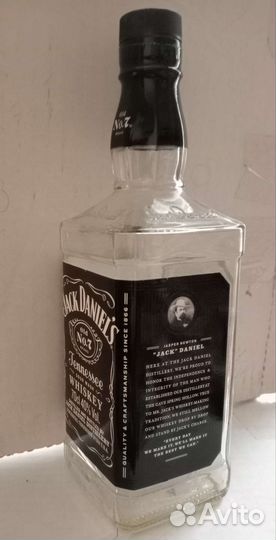 Бутылка от 0.7 Jack Daniels 2011 год
