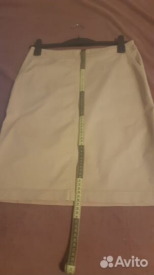 Базовая юбка 46 хлопок