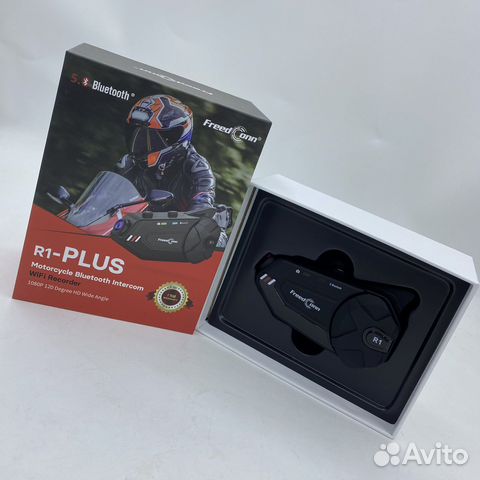 Мотогарнитура FreedConn R1+, блютус wifi видеореги
