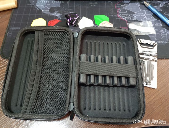 Чехол кейс футляр для дротиков 6 шт