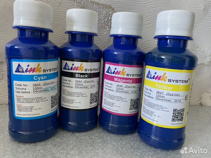 Фоточернила inksystem