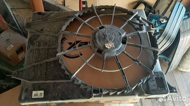 Диффузор вентиялятора Kia sportage 4