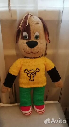 Вязаные игрушки ручной работы из мультфильма