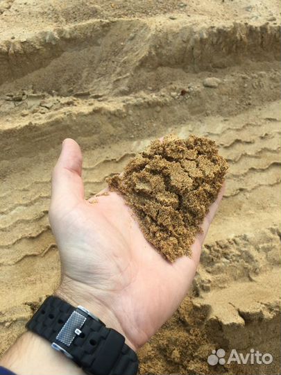 Песок карьерный в мешках 50кг