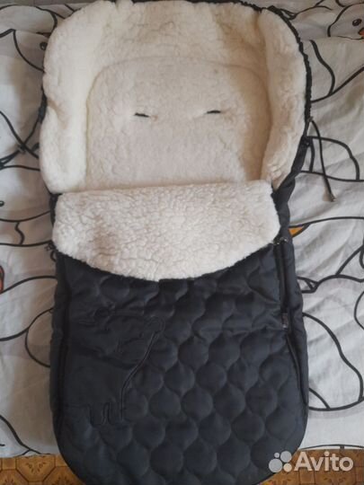Зимний конверт в коляску