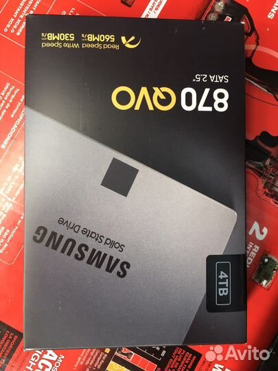 Ssd samsung 870 qvo 4tb