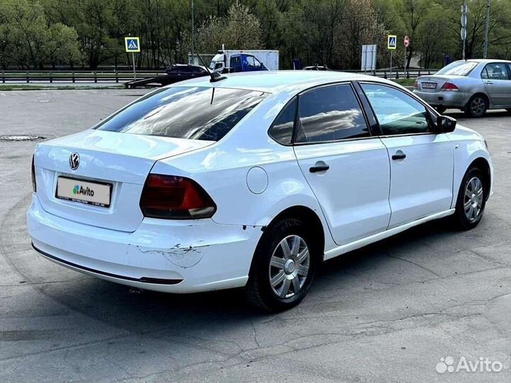 Volkswagen Polo 1.6 МТ, 2019, 175 940 км