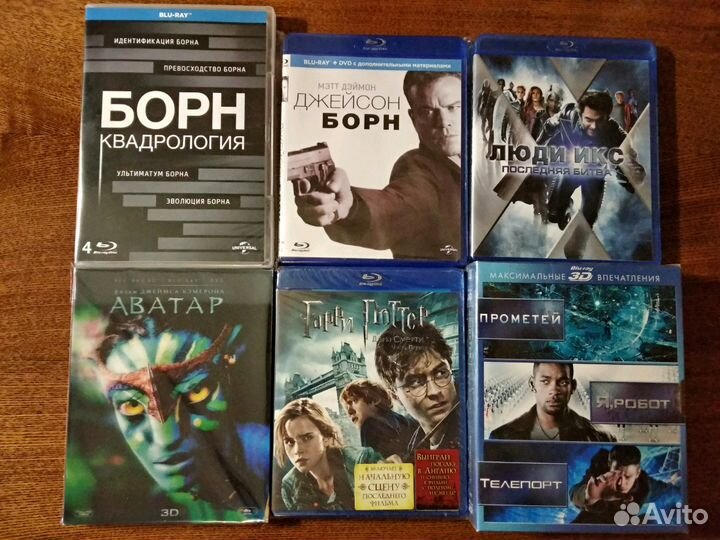 Blu-ray Фильмы, мультфильмы. Лицензия