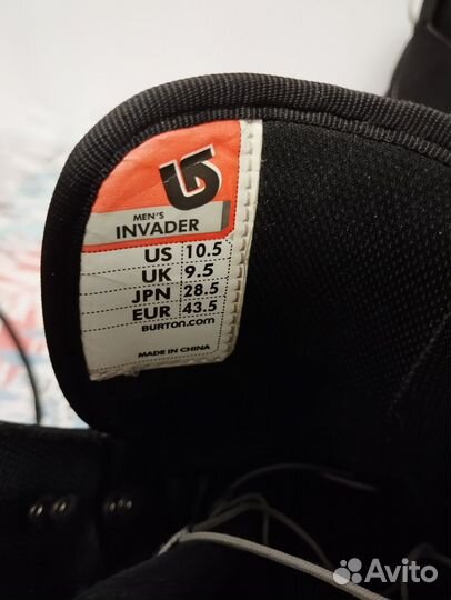 Ботинки для сноуборда burton