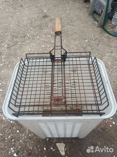 Решетка гриль на мангал