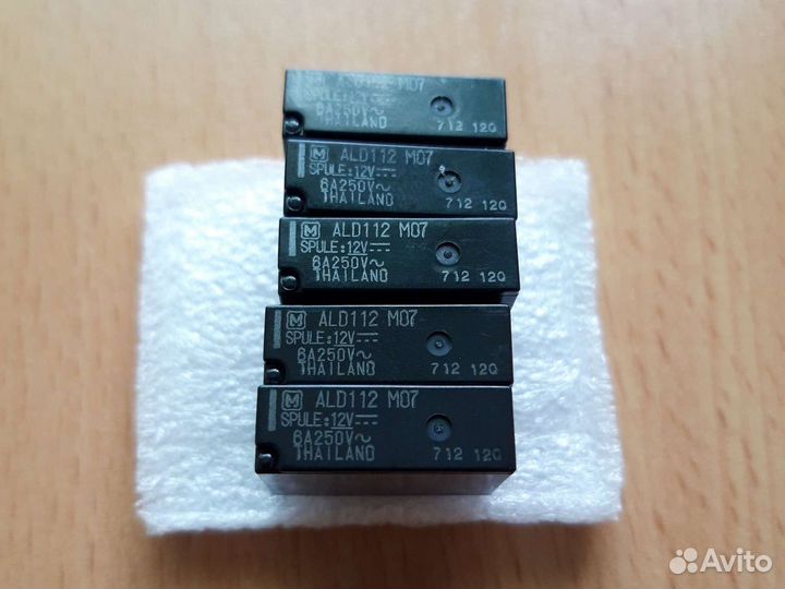ALD112 реле DC12V 4PIN 6A