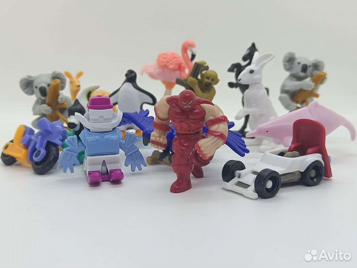 Kinder Киндер Игрушки Фигурки Животные Marvel