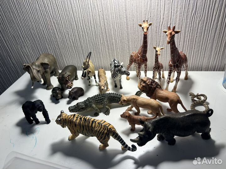 Фигурки животных schleich оригинал