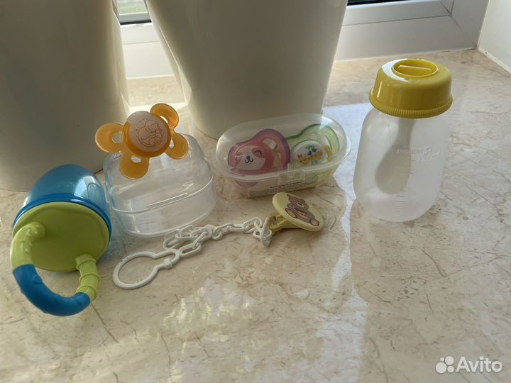 Pigeon бутылочка и соски avent