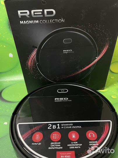 Робот пылесос RED RV-R56S