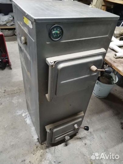 Газовый-твердотопливный двухконтурный котел