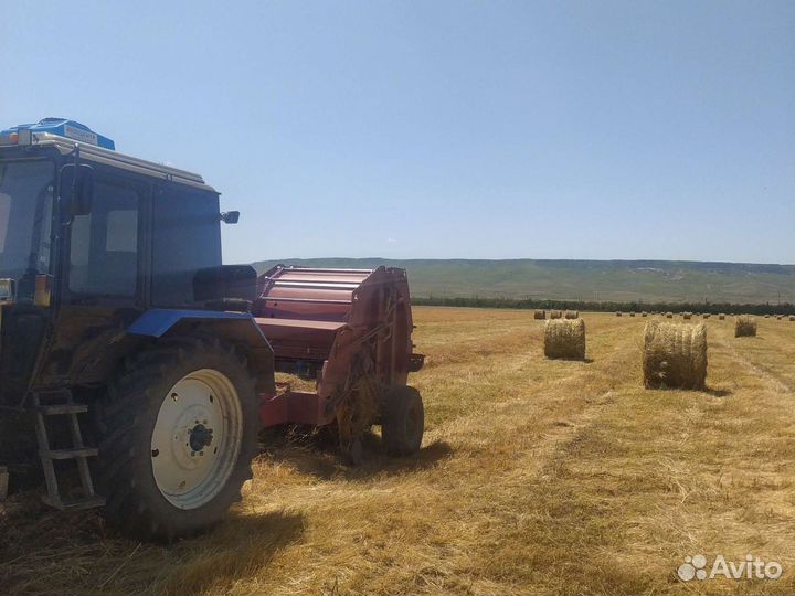 Сено в рулонах