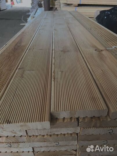 Качественные доски лиственницы 25x150 мм, прошедши