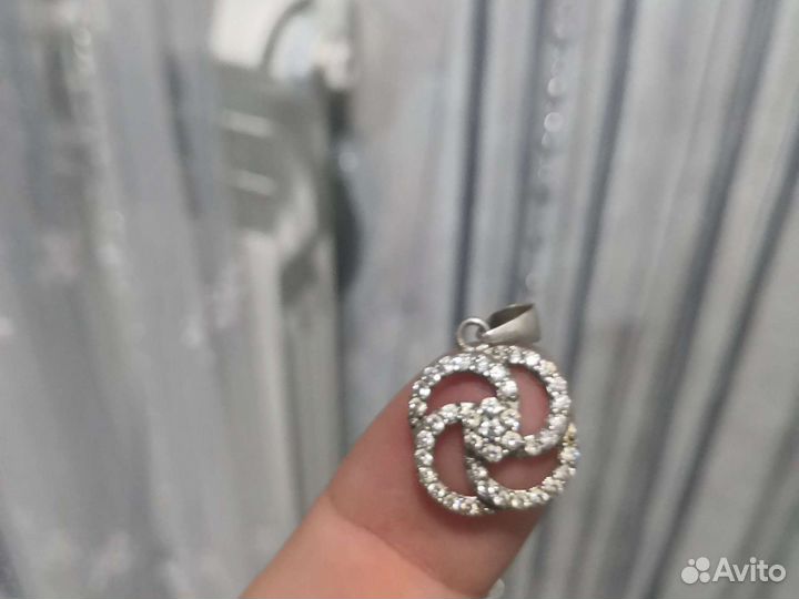 Серебряная подвеска