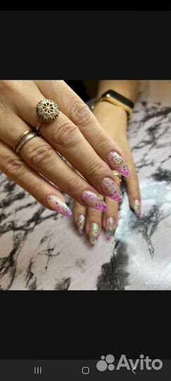 Маникюр.Наращивание