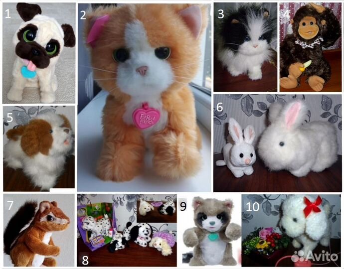 Интерактивные зверята от хазбро