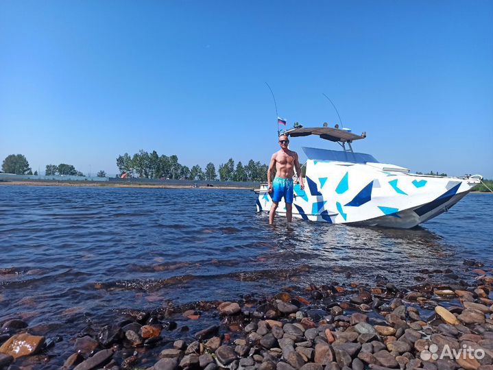 Катер самостоятельной постройки