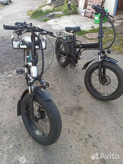 Электровелосипед фетбайк 48 на 15 а 750 Вт