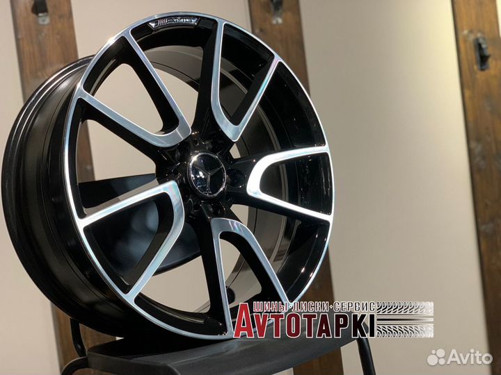 Литые диски на Мерседес 20 размер 5x112 43 Amg