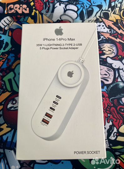 Сетевое зарядное устройство Apple iPhone 35W