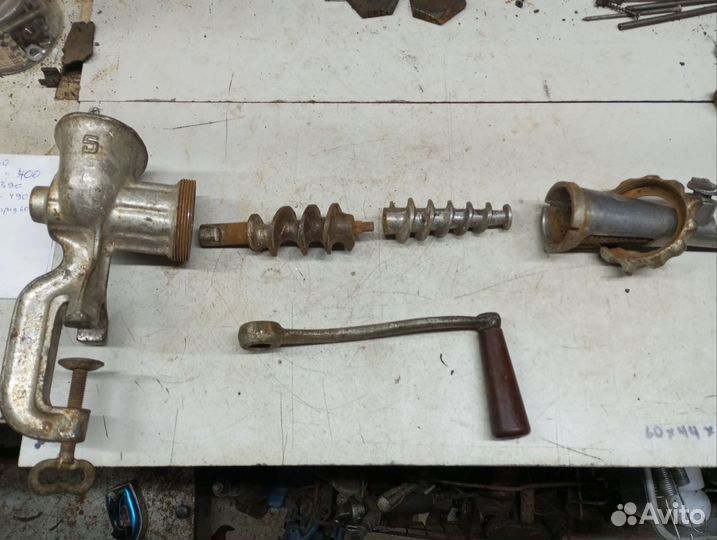 Соковыжималка шнековая ручная СССР