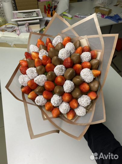 Клубника в бельгийском шоколаде набор