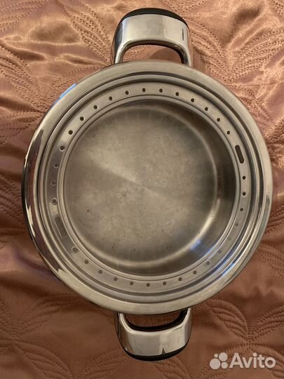 Кастрюля из нержавейки бу bauer