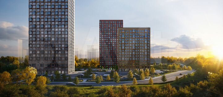 1-к. квартира, 33,4 м², 15/25 эт.