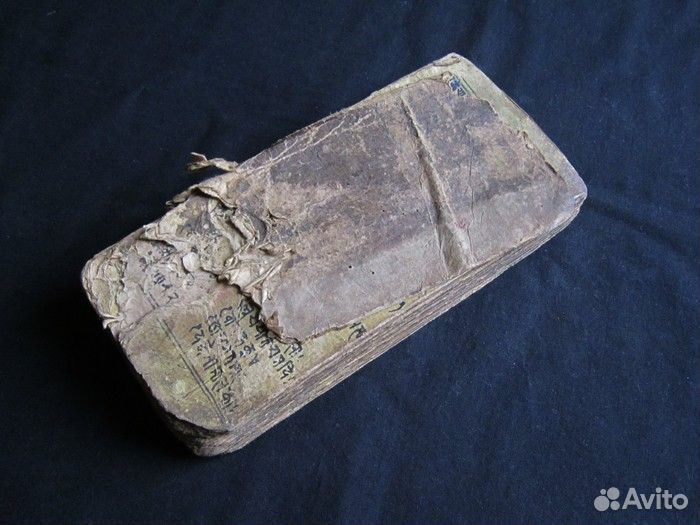 Старая тибетская рукопись