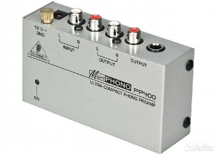 Предусилитель-корректор microphono PP400 behringer