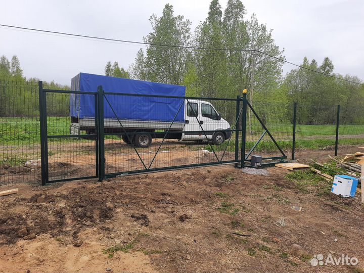 Каркасы для откатных ворот