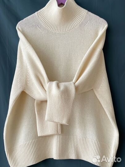 Свитер (джемпер ) оверсайз кашемир/ меринос