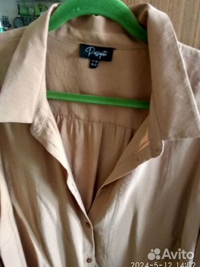 Женская блузка вискоза. Размер 60