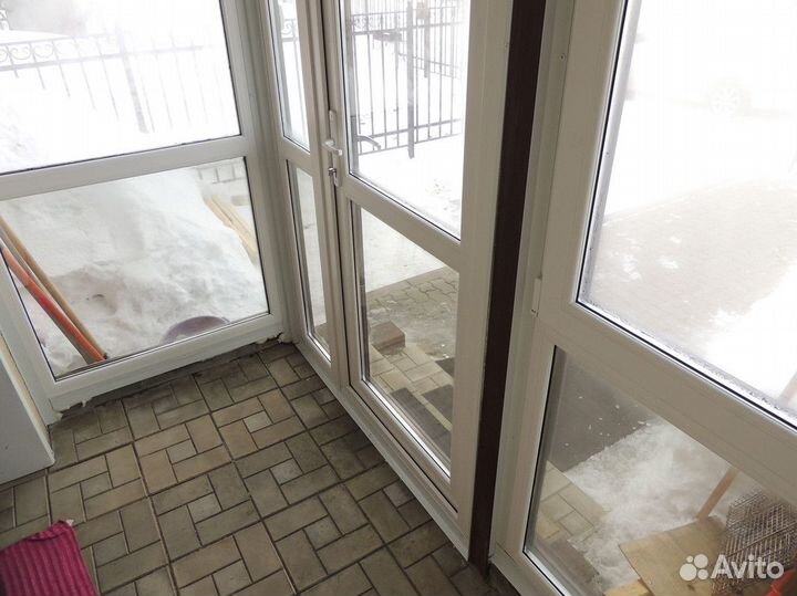 Балконный блок бу / дверь балконная