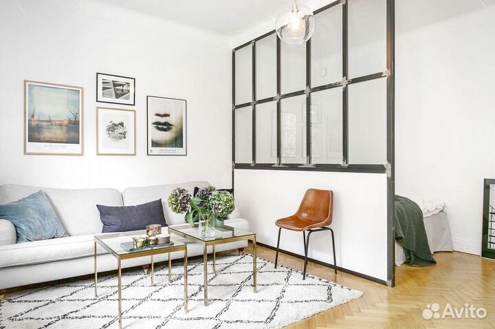 Перегородки в стиле лофт из стали