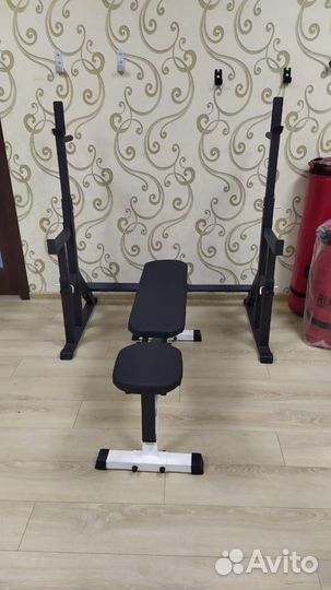 Стойка для Штанги со Скамьёй