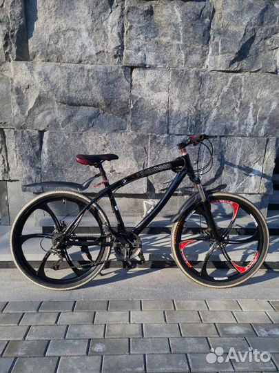 Велосипед BMW на литье,26р колес,21 скорость