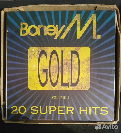 Пластинка Boney M. gold