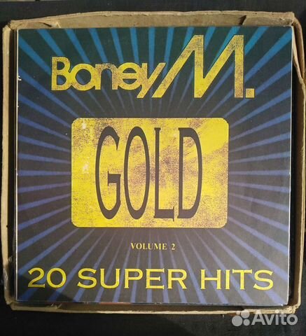 Пластинка Boney M. gold