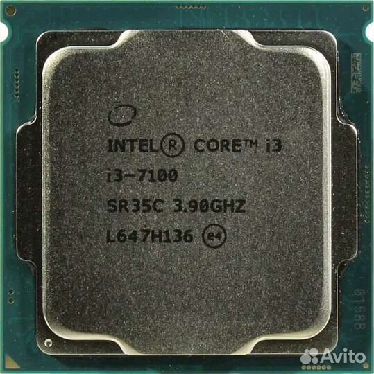 Процессор i3 7100 и видеокарта 1050ti