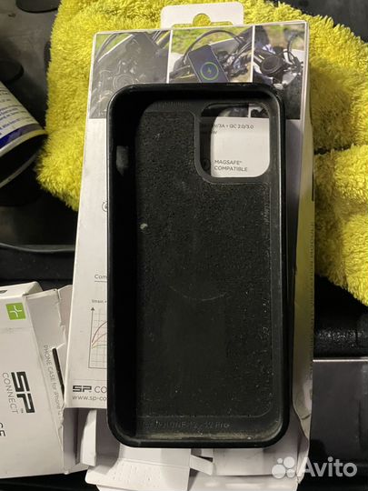 Вибро подушка SP и чехол SP connect Iphone12 Pro