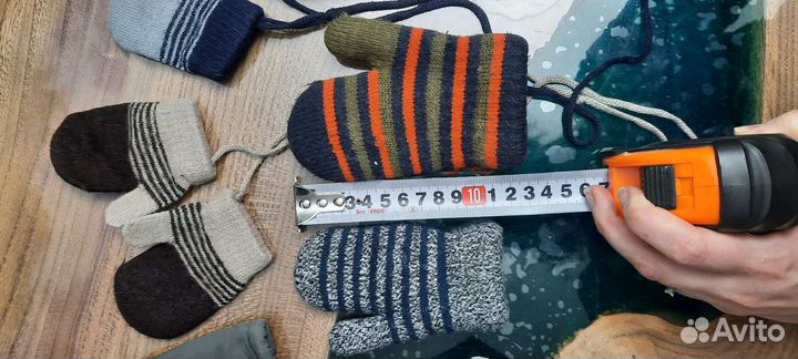 Варежки для малышей (пакетом)