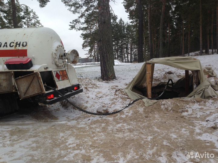 Заправка газгольдеров, пропан/бутан, 80/20